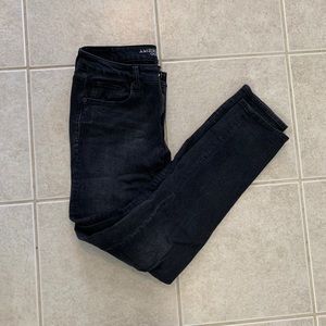 ✨Ash Black American Eagle Skinny Jeans✨